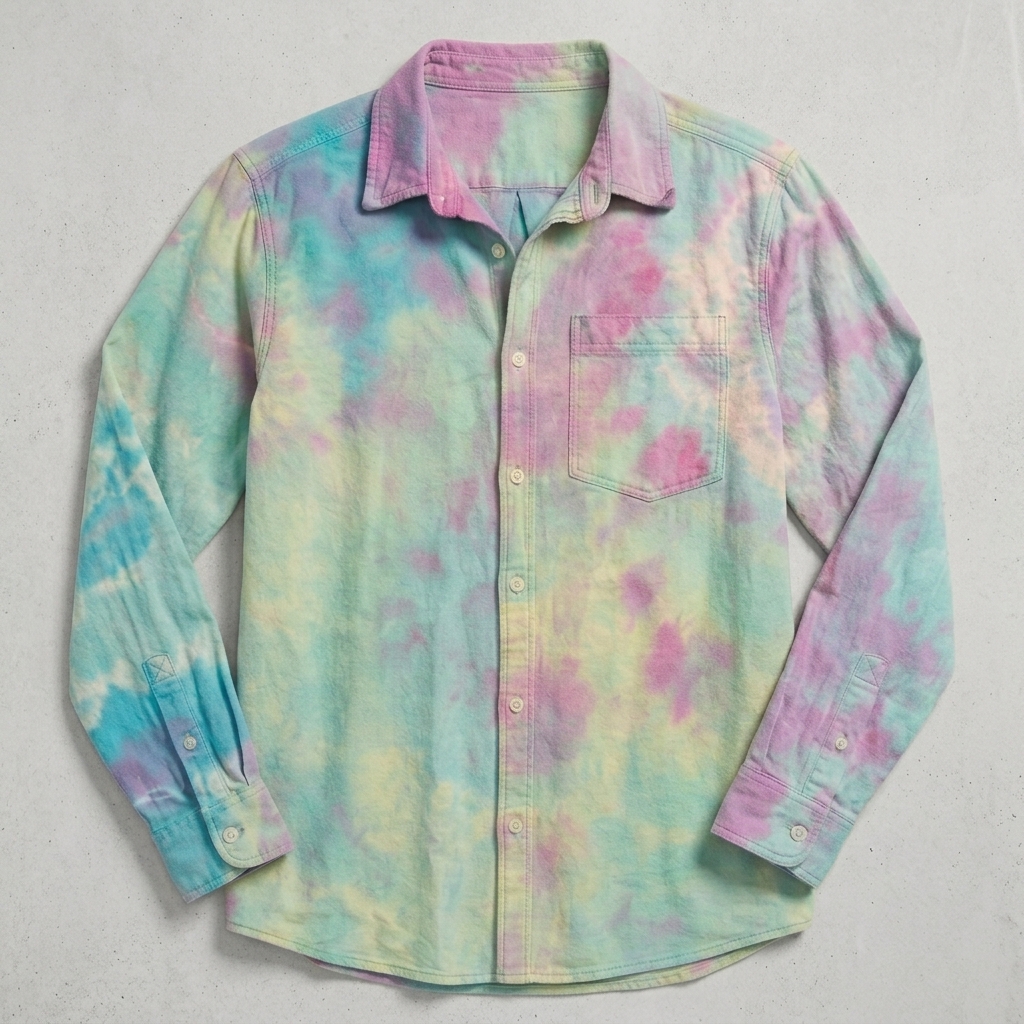 Archived pastel Bag Dog button shirt