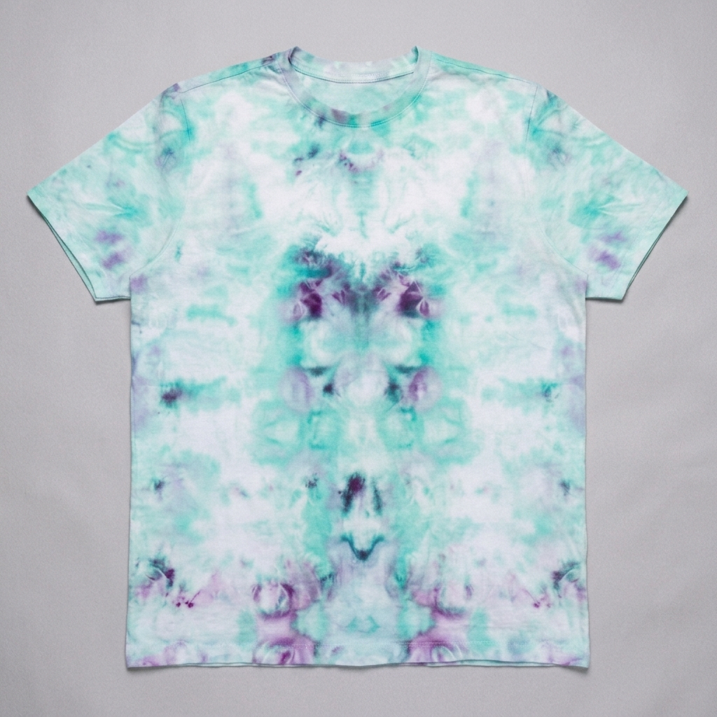 Mint and purple Bag Dog T-shirt